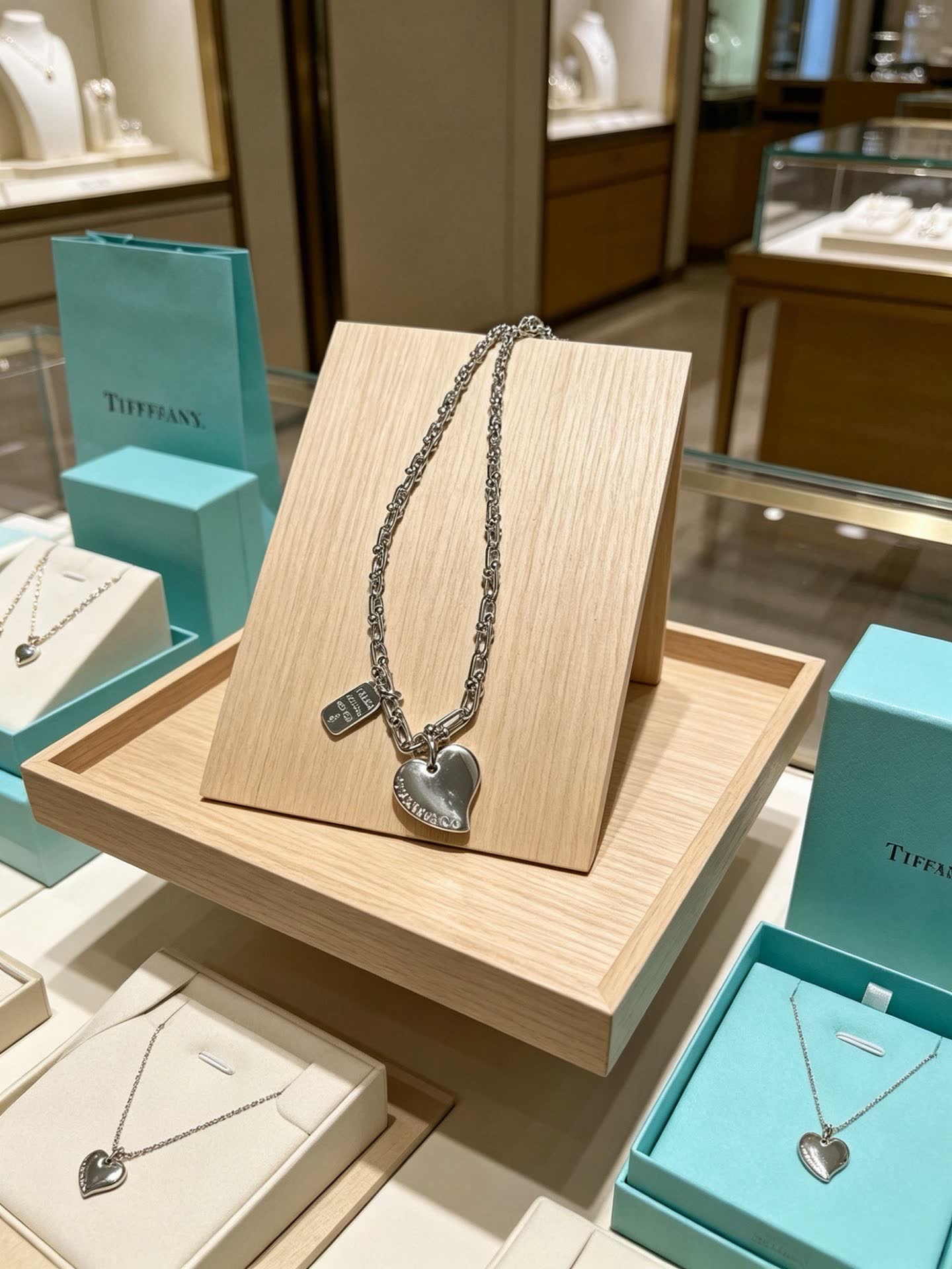 Tiffany & Co. Heart Tag Necklace